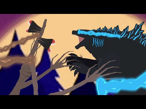 Siren Head VS Godzilla