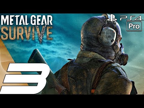 Metal Gear Survive - Gameplay Walkthrough Part 3 - Wormhole Digger (Full Game) PS4 PRO