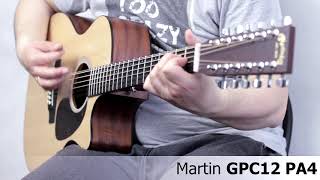 Video thumbnail for Martin GPC12 PA4 12-string acoustic guitar :: Demo, Soundcheck by Darek Wawrzyniak (Darius Wave)