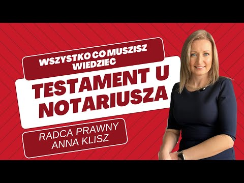 Notarial will - 7 reasons why it is worth preparing a will at the notary's office