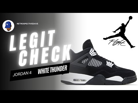 AVOID FAKES: Ultimate White Thunder Jordan 4 LEGIT CHECK 🚫 👟