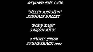 hell&#39;s kitchen asphalt ballet+body bags saigon kick