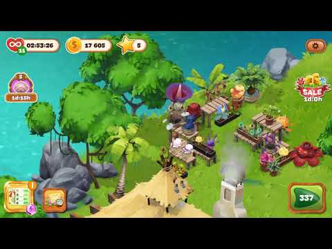 Lost island Blast Adventure 336 level Gameplay Story