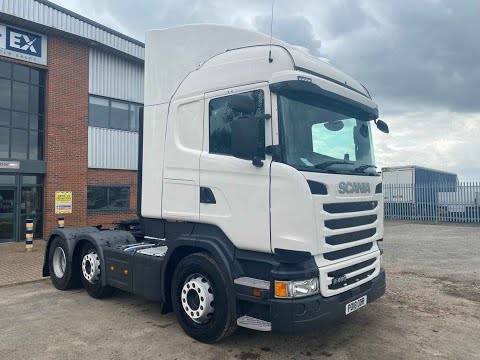 SCANIA R450 *EURO 6* HIGHLINE 6X2 TRACTOR UNIT 2018 - PO18 ODR