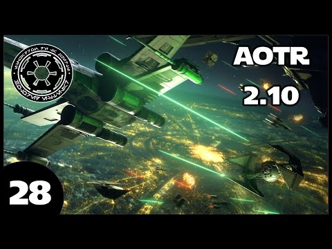 Star Wars Empire at War -Awakening of the Rebellion Mod -S1- Ep28 - Battle of Raxus Prime + Dathomir