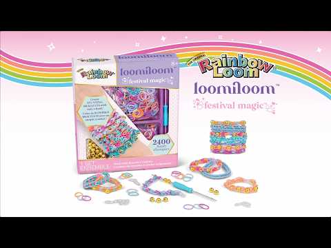 Rainbow Loom Loomiloom Festival Magic