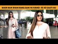 Akanksha Puri S Mesmerizing Desi Look Spotted In Elegance At The Airport