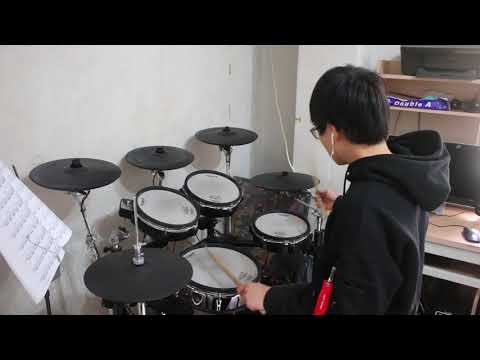 #76/100Days Drumming Challenge | Jazz Coordination 8 | Crow Chan