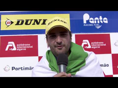 Interviews with Isaac Tutumlu - GTOpen 2013 Round 2 PORTUGAL race 1