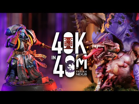 Imperial Vengence - Deathwatch Hunt Tyranids on a lost world. 40k in 40m Warhammer battle.