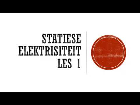 Gr 8 NW Statiese elektrisiteit LES 1