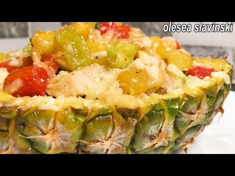 , title : 'Impresionează familie cu această rețetă delicioasă și aspectuoasă! Salată în ananas Olesea Slavinski'
