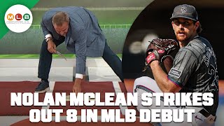 Breaking down Nolan McLean's electric MLB debut | MLB Central
