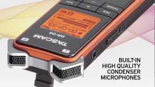 Video thumbnail for TASCAM DR-03 Portable Recorder by VideoKing - Kingdom for Filmmakers
