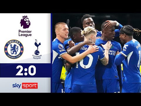 Blues halten Kurs auf Europa! | FC Chelsea - Tottenham Hotspur | Highlights - Premier League 2023/24