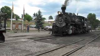 preview picture of video 'Cumbres & Toletec RR, Chama, NM, End of a days' trip.'