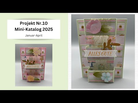 Projekt Nr. 10 Mini Katalog 2025 Januar April Mit den Produkten von Stampin`UP!
