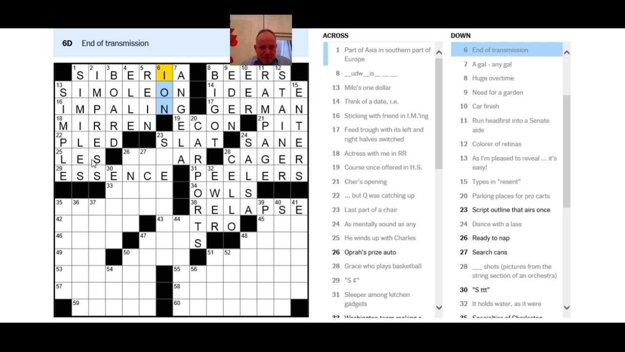 Solving a New York Times 