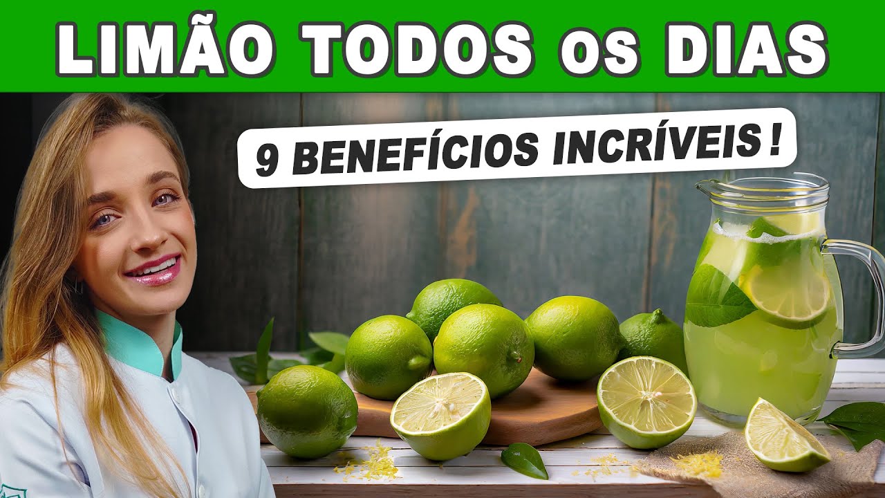 LIMÃO TODOS OS DIAS - Veja O QUE ACONTECE COM VOCÊ! (9 Benefícios Comprovados e Como Usar!)