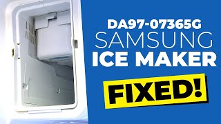Broken Ice Maker — GE Profile Samsung LG Refrigerator DA97-07365A G Frozen FIX Repair PFSS9PKYASS