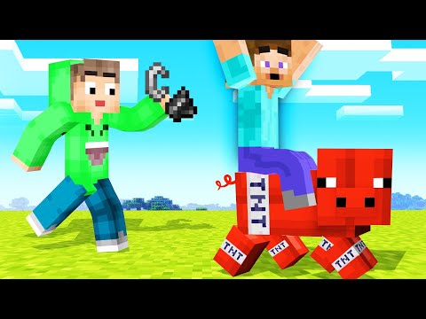 Jelly - MINECRAFT But MOBS Are Made Of TNT! (Help!)