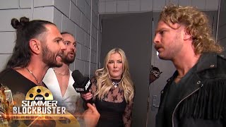 "STAY OUT OF SWERVE'S BUSINESS" Hangman Page tells The Young Bucks | AEW Summer Blockbuster, 6/11/25