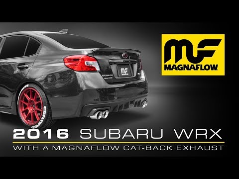 [Hear the Sound] 2015 -2019 Subaru WRX Magnaflow Cat-back Exhaust System [Part #19361]