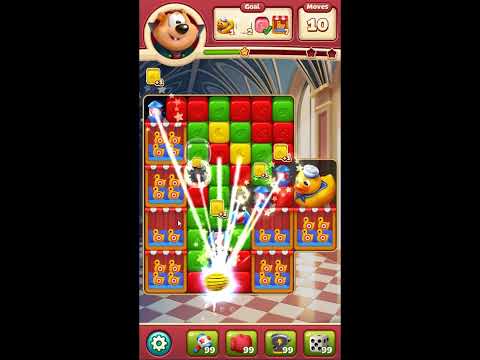 Toon Blast Level 8510 - NO BOOSTERS 🐻🐺🐱 | SKILLGAMING ✔️