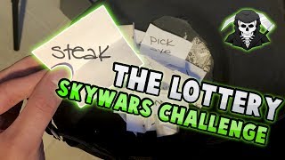 THE LOTTERY HAT CHALLENGE! ( Hypixel Skywars )