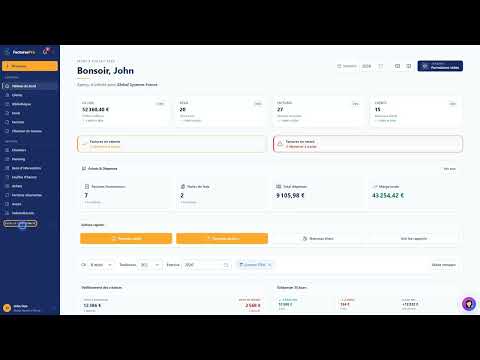 Tutoriel vidéo : Navigation et interface — Formation FacturesPro