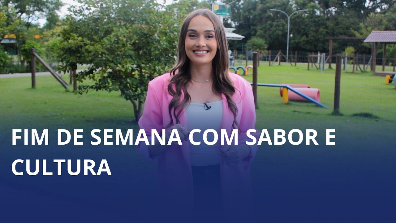 Fim de semana com sabor e cultura