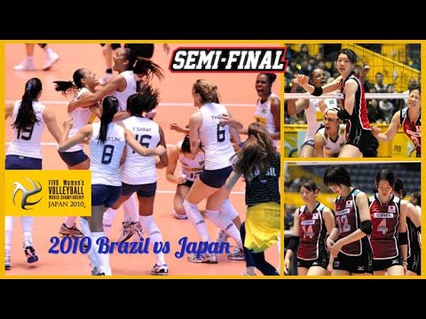 【HD】2010 🇧🇷 Brazil vs Japan 🇯🇵 🏐 Women Volleyball 🏐 FIVB World Championship