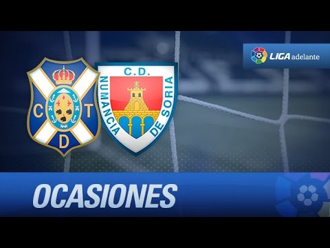 Todas las ocasiones de CD Tenerife (0-0) CD Numancia