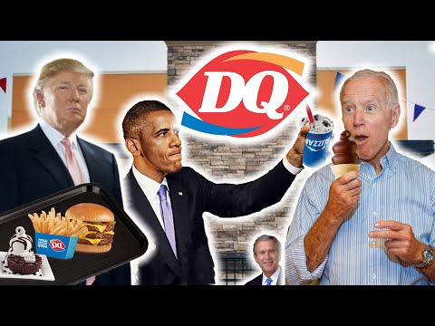 US Presidents Go To Dairy Queen