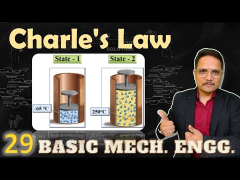 Charles Law in Basic Mechanical Engineering CharlesLaw BasicMechanicalEngineering