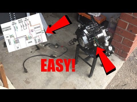How To Wire a Pitbike (EASY)