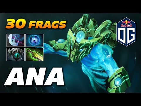ANA MORPHLING 30 KILLS - Dota 2 Pro Gameplay