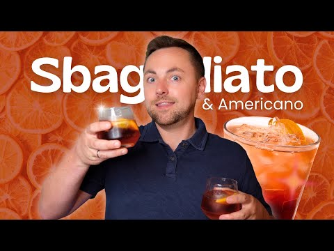 NEGRONI SBAGLIATO and AMERICANO 🥃 Lighter, bubbly alternatives to a classic Negroni | Inevitaly