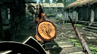 Броня и меч Короля Лича в Skyrim