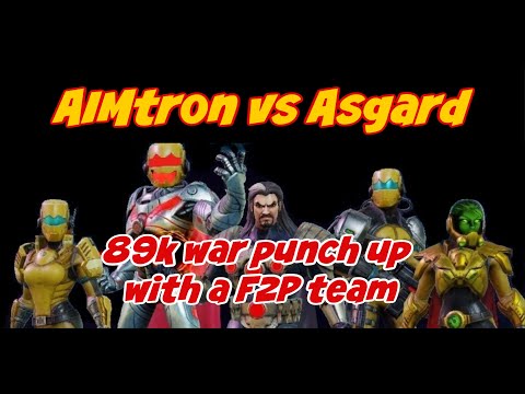 AIM + Ultron 89k Asgardian Punch Up