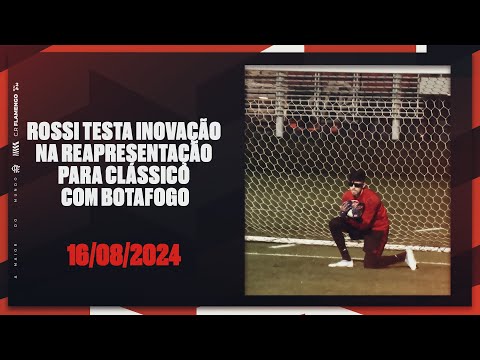 Rossi tests innovation in the revival of the classic with Botafogo