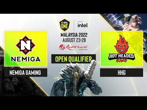Dota2 - Nemiga Gaming vs HHG - Game 1 - ESL One Malaysia 2022 Europe/CIS Open Qualifier #2
