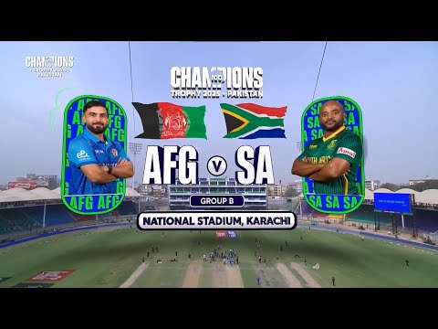 Full Highlights   Afghanistan vs South Africa   3rd Match   ICC Champion Trophy 2025 Pakistan