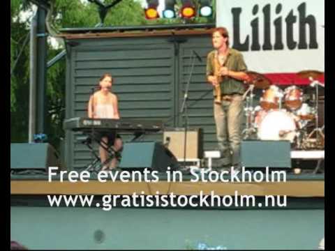 Erika Janunger and Nils Bäckvall - Live @ Lilith Eve´s gala in Kungsträdgården