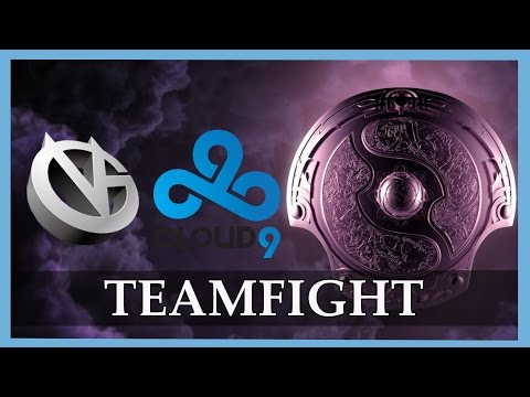 Teamfight Cloud 9 vs Vici Gaming @ TI4