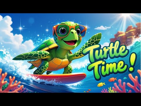 Turtle Time! 🐢 | Fun Ocean Song for Kids