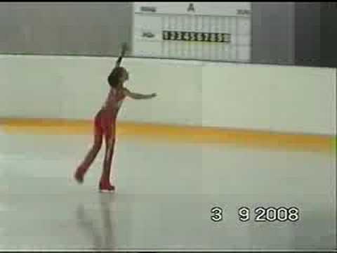 Polina Shelepen SP 08/09 Fireworks