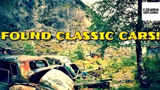 Urbex - Abandoned quarry full of cars!!!!!!! Land rover!!!