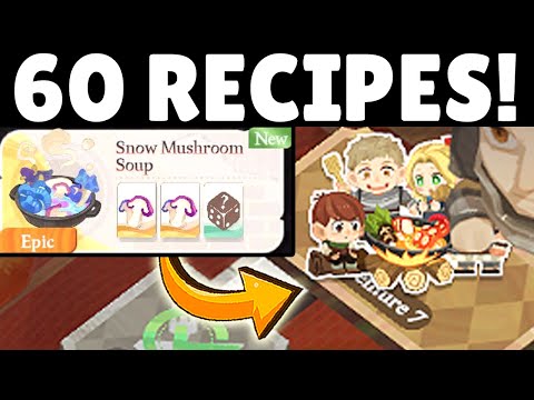 Dungeon Feast FINAL Guide! ALL 60 Recipes! AFK Journey