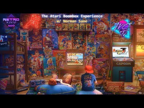 The Atari Boombox Experience with Norman Sane  - 05/17/25 / RetroSynth Radio  #synthwave #retrowave